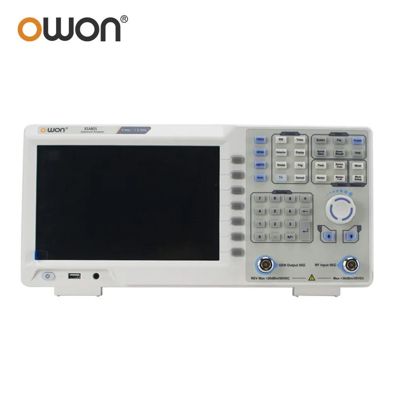 OWON XSA800 ø Ʈ м ļ , 9 kHz  1.5 GHz ʹ ݼ Ž, 9 ġ LCD
